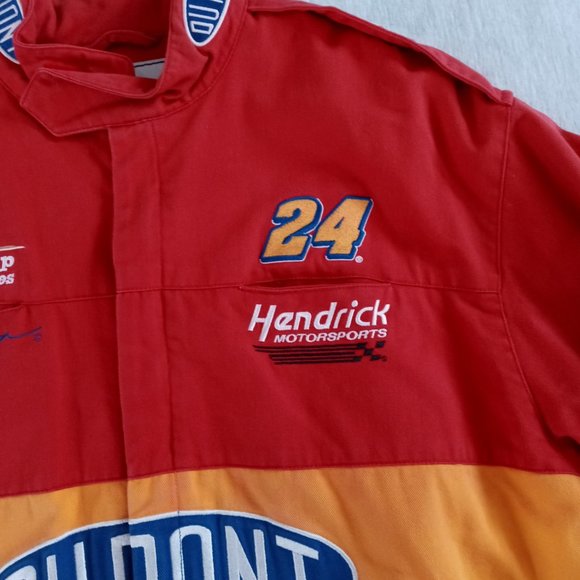 Vintage 90's Jeff Gordon Winston Cup Nascar Racing Jacket - Picture 4 of 6